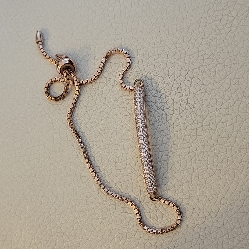 Gold Rose Bracelet